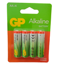 Power Up with GP! Alkaline  Batteries – Pack of 4