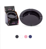 Round Ashtray 14cm – Mixed Colors | Durable & Stylish