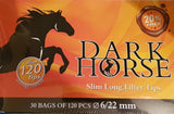 Dark Horse Filter Tips 6/22Mm Long 30 Bags - Filter Tips