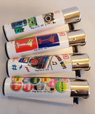 4 Clipper Lighters Pop Art 2 Collection Unused Refillable - benz-market