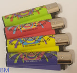 Brand New 4 Clipper Lighters Star Of David Collection Full Series Refillable