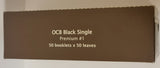 Brand New Ocb Rolling Papers Premium #1 50 Booklets 70mm