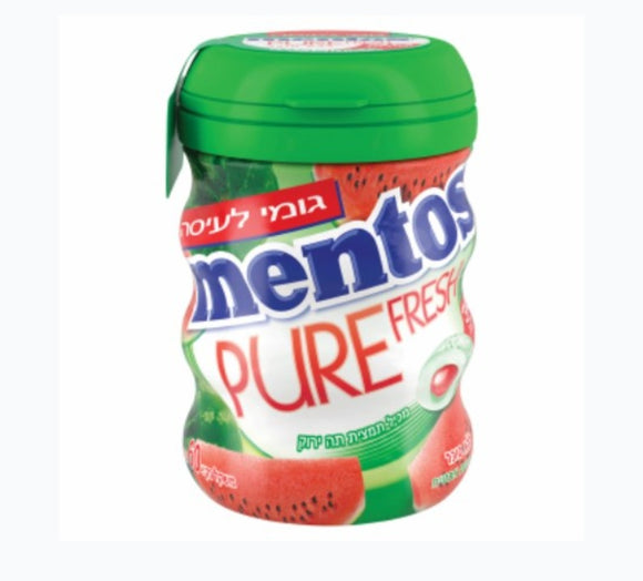 Brand New Mentos Pure Fresh Watermelon Flavore Pack Of 6 Bottles Kosher
