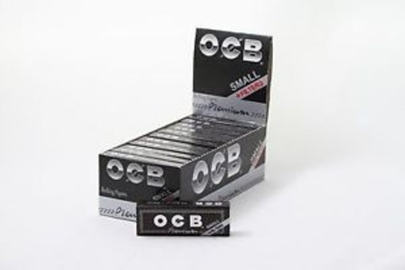 OCB small+filters premium #1 70mm rolling papers 24 booklets - benz-market