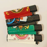 Brand New 4 Clipper Lighters Casino Games 3 Collection Full Series Refillable