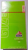 Gizeh Super Fine 1 1.4 Medium Size Rolling Papers 25 Booklets - Rolling Papers