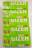 Brand New Gizeh Slim Rolling Papers 5x50 Booklets+Tips Medium 1 1/4 Super Fine - benz-market
