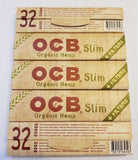 Ocb Rolling Papers Organic Hemp Lot Of 5 Booklets King Size+Tips - Rolling Papers
