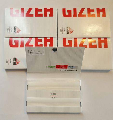 GIZEH CARTINE MAGNETIC S/FINE 20 PZ VERD