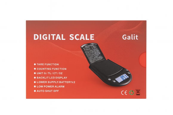 Digital Pocket Scale  Precision Mini Scale with LCD Display