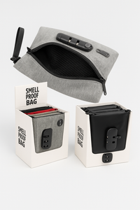 Smell-Proof Storage Bag with Lock – Activated Carbon Lining