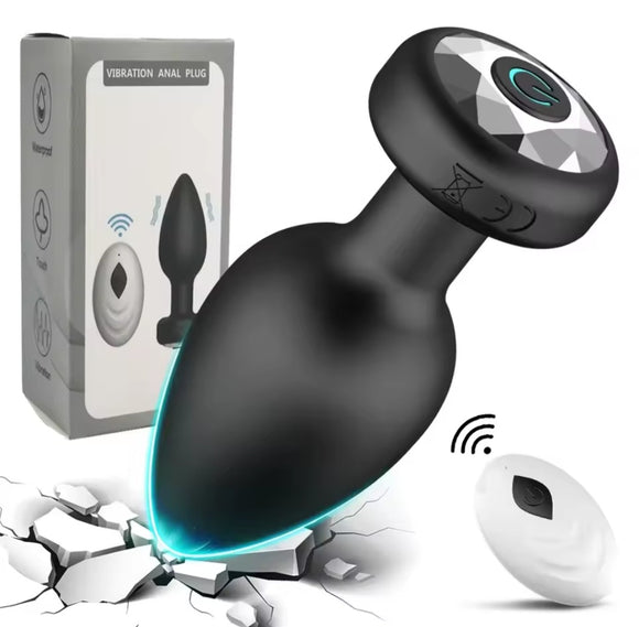 Wireless Vibrating Plug Powerful Pleasure, Total Control