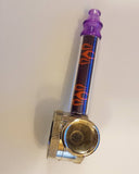 Pipe With Mini Grinder And Extra Silver Screens - Pipe