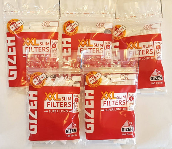 GIZEH Paper Slim Filters, 100% plastic-free filters, 120 pieces per b,  34,95 €
