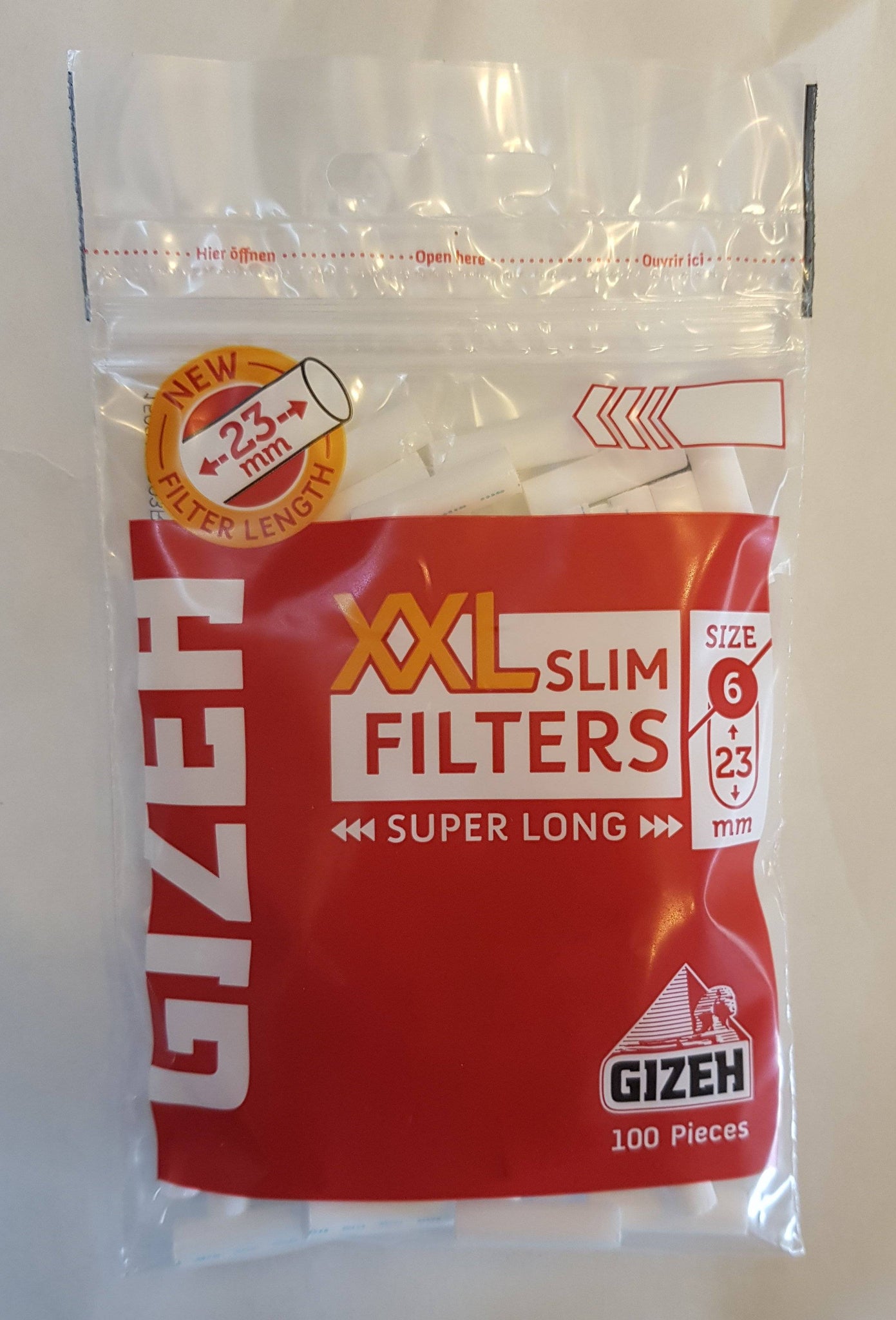 2880 Filters Xtreme Xtra Slim Long 6mm X 22cm + Papers Gizeh Slim Short  69x36mm Weight 12gr/m - Cigarette Accessories - AliExpress