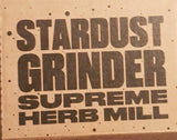 3 Layer hard plastic Herb Grinder stardust supreme herb mill - benz-market