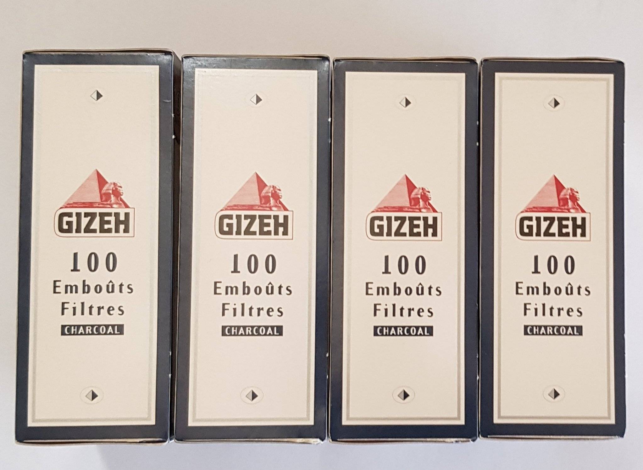2000x GIZEH Filter Active CARBON Smoking Empty TUBES Charcoal Tip UK –  Tacos Y Mas