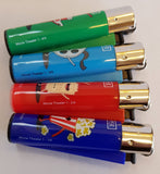4 Clipper Lighters Movie theater 1 Collection Unused Refillable - benz-market