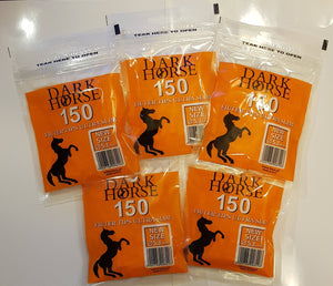 LOT of 5 bags DARK HORSE cigarette filter tips 150 tips each 5.3 mm - benz-market