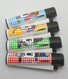 Brand new 4 Clipper Lighters Skary Skulls Collection Unused Refillable - benz-market
