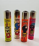 4 Clipper Lighters ELX Collection Full Series refillable lighters