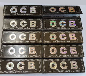 Ocb Medium Rolling Papers 10 Booklets 1 1/4 Ultra Thin Papers