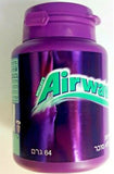 Wrigleys Airwaves Gum Cool Cassis Lot Of 12 Plastic Bottles Sugarfree 64gr Kosher