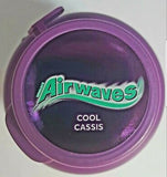 Wrigleys Airwaves Gum Cool Cassis Lot Of 12 Plastic Bottles Sugarfree 64gr Kosher