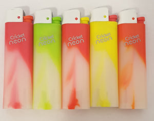 Brand New Cricket Lighters Pack of 5 Disposable Lighters Origanl Cricket Regular