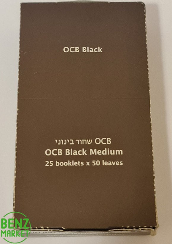 Brand New Ocb Medium Rolling Papers 25 Booklets 1 1/4 Ultra Thin Papers
