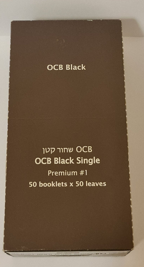 Brand New Ocb Rolling Papers Premium #1 50 Booklets 70mm