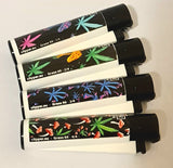 Brand New 4 Clipper Lighters Grass 66 Collection Full Set Refillable