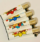 Brand New 4 Clipper Lighters Natural Spring 1 Collection Full Set Refillable
