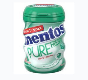 Brand New Mentos Pure Fresh Mint Flavore Pack Of 6 Bottles Kosher
