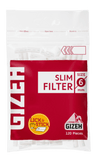 GIZEH slim filter tips 6mm Lot of 20 bags 120 tips each bag - benz-market