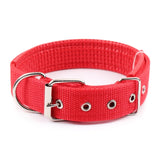 Solid Dog Collars  Nylon Collar For Small Medium Large Dogs
