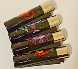 Brand New 4 Clipper Lighters Horoscope A Collection Full Set Refillable