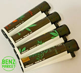 Brand New 4 Clipper Lighters Grass 29 Collection Full Set Refillable