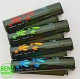 Brand New 4 Clipper Lighters Grass 26 Collection Full Set Refillable
