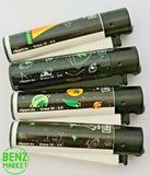 Brand New 4 Clipper Lighters Grass 35 Collection Full Set Refillable