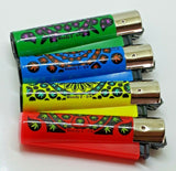 Brand New 4 Clipper Lighters Weedy 2 Collection Full Series Refillable