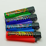 Brand New 4 Clipper Lighters Weedy 3 Collection Full Series Refillable
