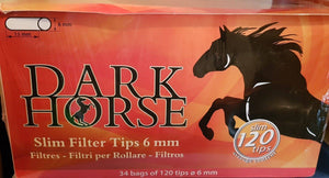 Dark Horse Filter Tips 6Mm - Filter Tips