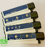 Brand New 4 Clipper Lighters Grass 36 Collection Full Set Refillable