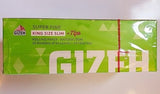 Brand New Gizeh Slim King Size+Tips Rolling Papers 26x34 Booklets 12.0 g/m Super Fine - benz-market