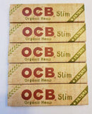 Ocb Rolling Papers Organic Hemp Lot Of 5 Booklets King Size+Tips - Rolling Papers