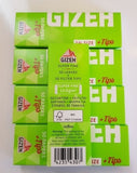 Brand New Gizeh Slim Rolling Papers 5x50 Booklets+Tips Medium 1 1/4 Super Fine - benz-market