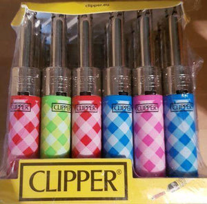24 Clipper Lighters Utility Lighter Electronic Collection Refillable - Clipper Lighters