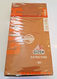 New Lot Of 25 Booklets Gizeh Extra Fine 1 1.4 Medium Rolling Papers Organic Hemp - benz-market