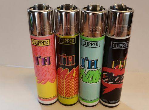 4 Clipper Lighters Emotions Collection - Clipper Lighters